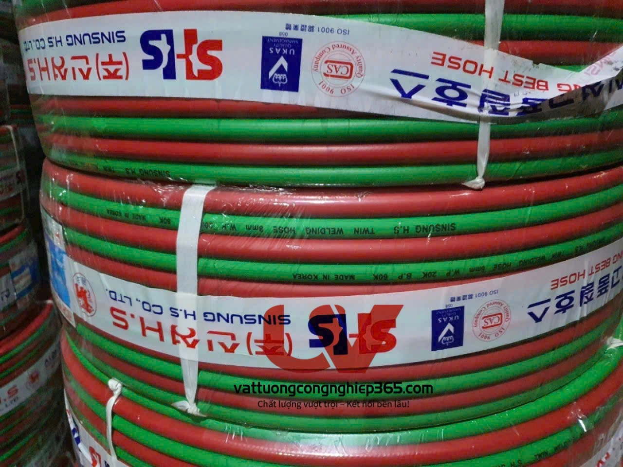 Đại chỉ cung cấp dây hàn hơi đôi masuka phi 6.5mm chính hãng