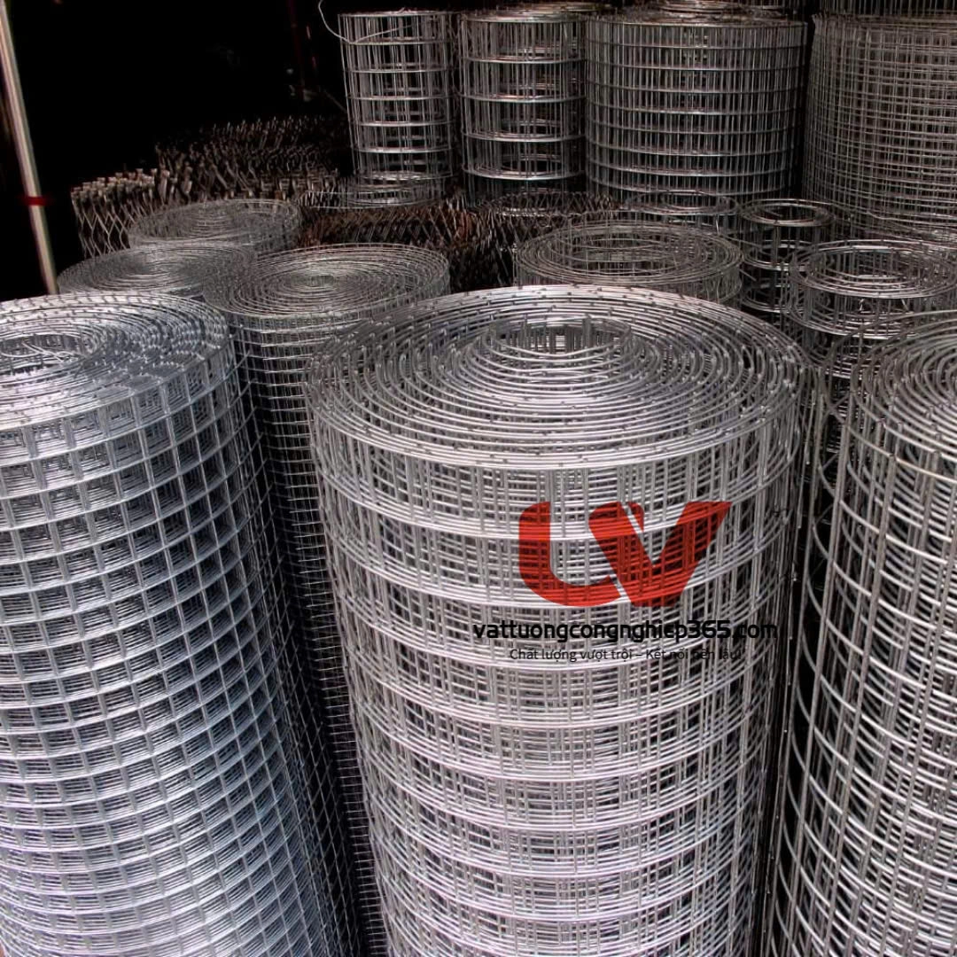 Sản xuất lưới hàn 4mm ô 50x50 dạng cuộn 1m, 1m2, 1m5 dài 10m