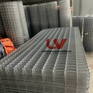 Sản xuất tấm lưới hàn 5mm ô 50x100mm, kích thước 1mx2m