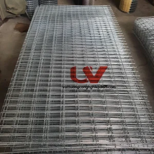 Sản xuất lưới hàn mạ kẽm 4ly ô 50*50 kích thước 1mx3m sẵn kho