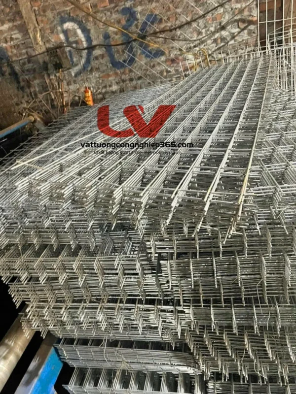 Sản xuất lưới hàn mạ kẽm D5a100x100 kích thước 1mx2m