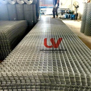 Sản xuất lưới sắt hàn mạ kẽm 5ly ô lưới 50x100mm