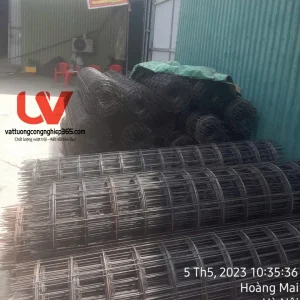 Sản xuất lưới thép hàn 4ly ô 200x200 đổ bê tông