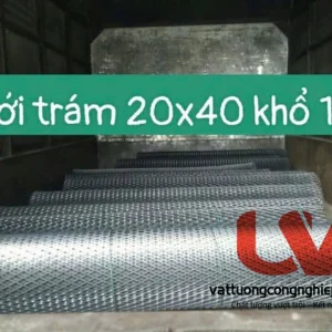 Sản xuất lưới hình thoi 2ly 20x40 cuộn dài 10m