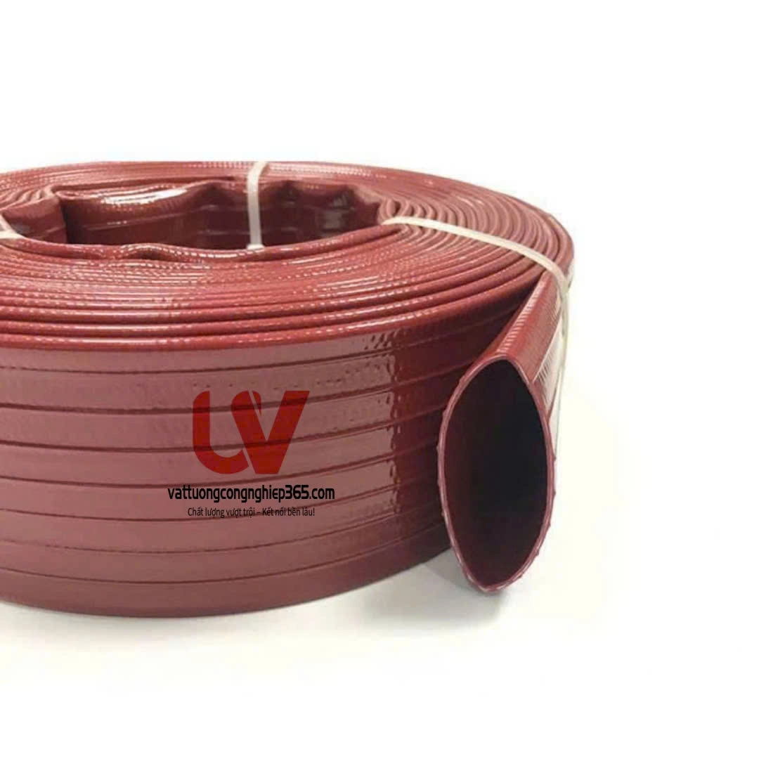Ống bạt xả cát sỏi đường kính trong ống 250mm dùng để dẫn nước sạch, nước thải hoặc bùn đất ở các công trình dân dụng