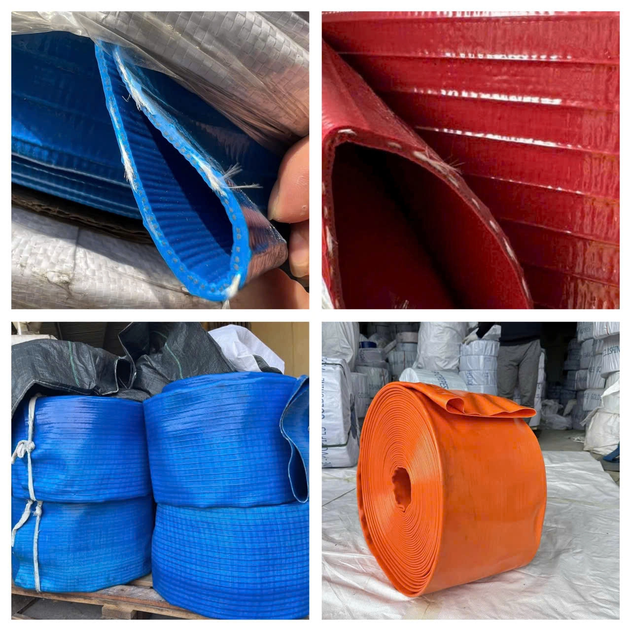 Ống bạt cốt dù chuyên dùng để tải sỏi, cát, bùn, nước trong các tàu thuyền hút cát, các công trình xây dựng hay tưới tiêu đồng ruộng