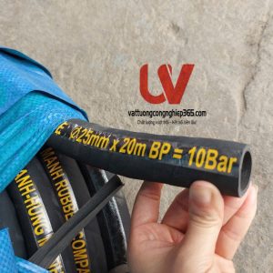 Phân phối Ống bơm nước cao su bố vải phi 25