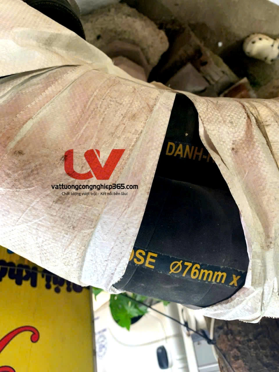 Cung cấp ống cao su bố vải phi 76 chịu áp lực 20bar