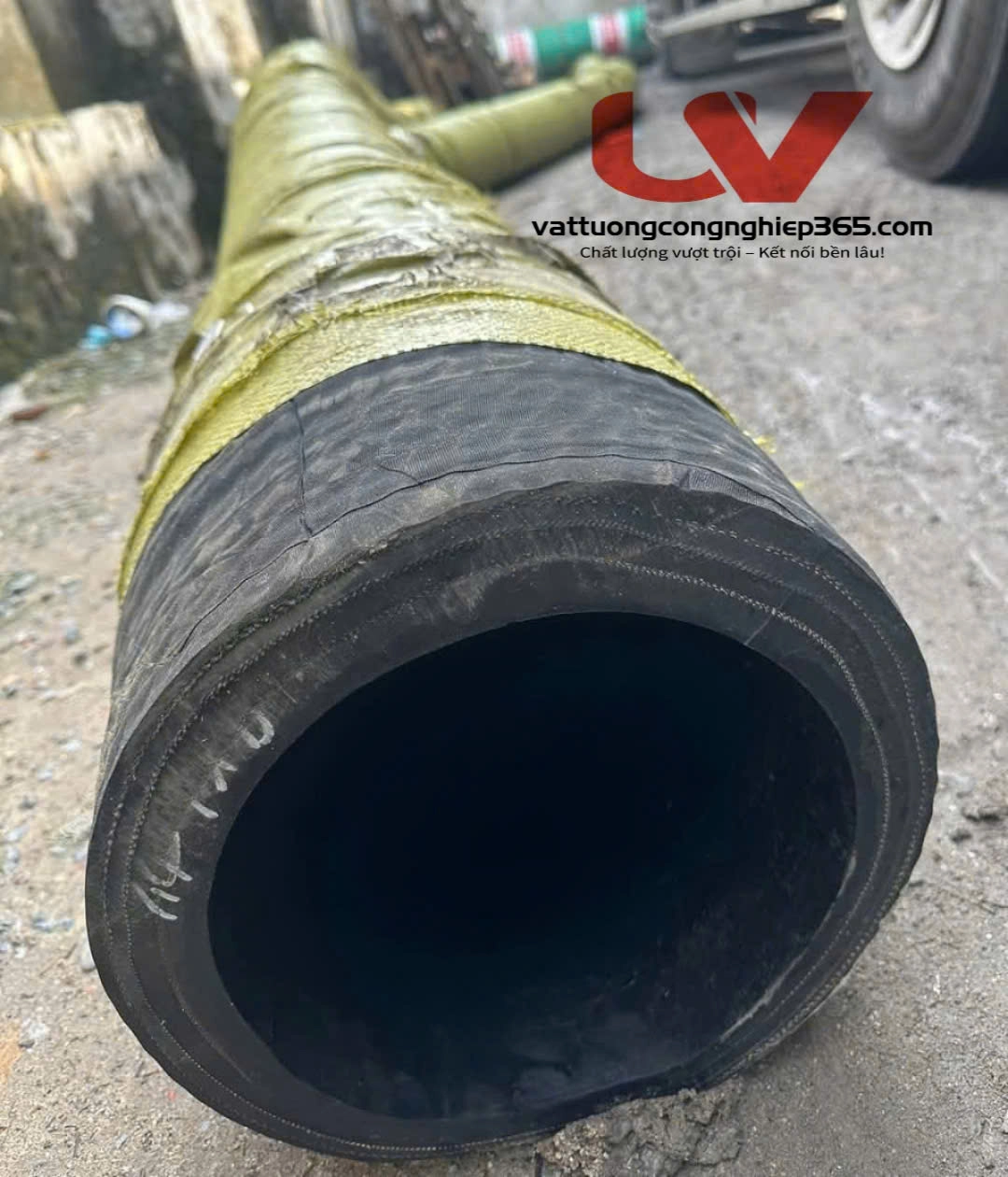 Ống cao su lõi thép 325, ống cao su bố thép 325mm, ống rồng hút cát 325
