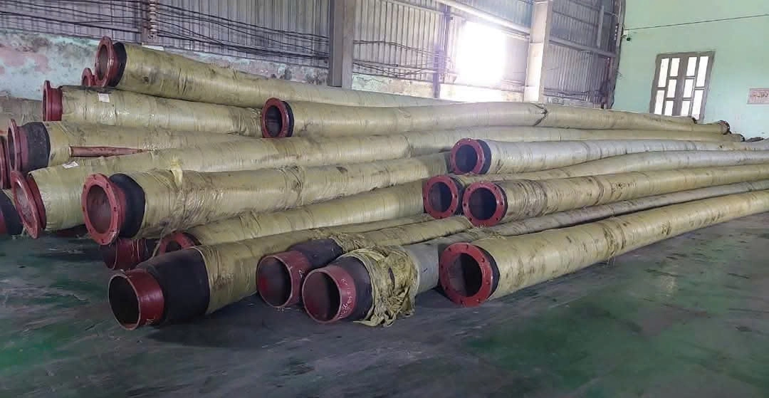 Cấu tạo · Cao su, lõi thép, các lớp bố vải ; Độ dày · 25mm-45mm ; Chiều dài ống · 1-8m ; Tính năng · Chịu áp lực, va đập, chịu mài mòn, ...