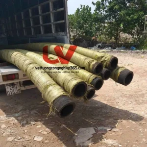 Ống cao su hút cát lõi thép 2 kẽm phi 168