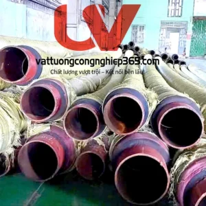 Ống cao su lõi thép phi 300 có 1 hoặc 2 lõi kẽm gắn 2 đàu sắt