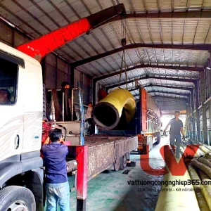 Phân phối ống cao su lõi thép hút cát D200 nhập khẩu
