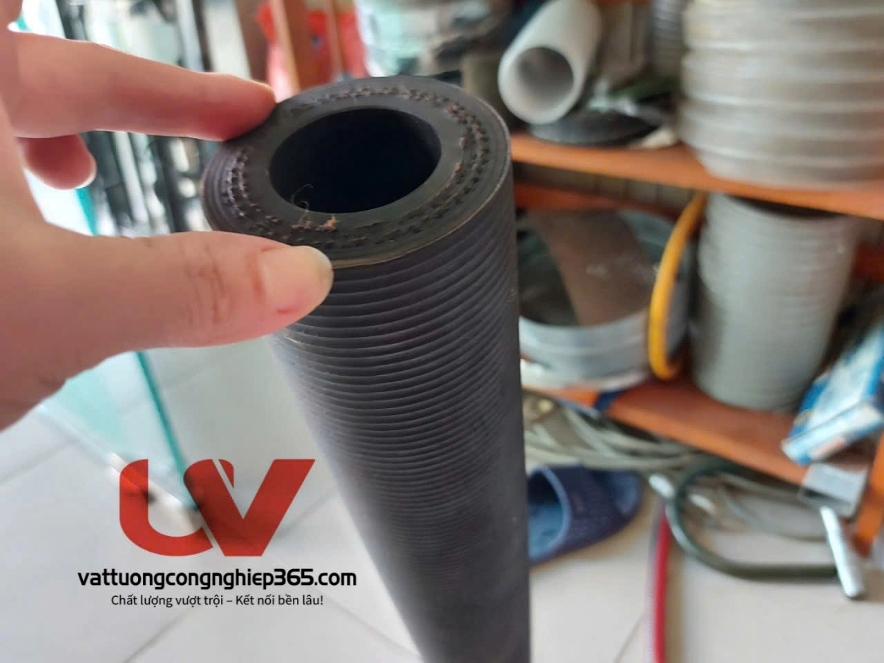Cung cấp ống cao su máy phun vữa 40x76 chịu mài mòn