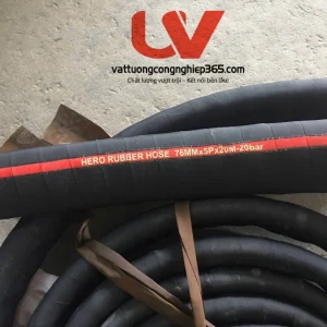 Cung cấp ống cao su xả cát, bùn, nước thải phi76