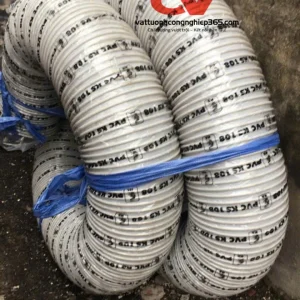 Phân phối ống mềm dẫn bụi phi 300 lắp quạt hút bụi công nghiệp