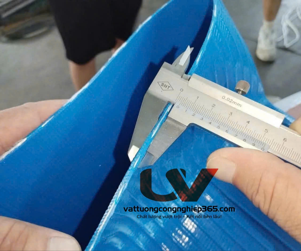 Ống bạt cốt dù phi 250, phi 300 Sử dụng để dẫn bê tông, nạo vét ao hồ, sông suối, kênh rạch