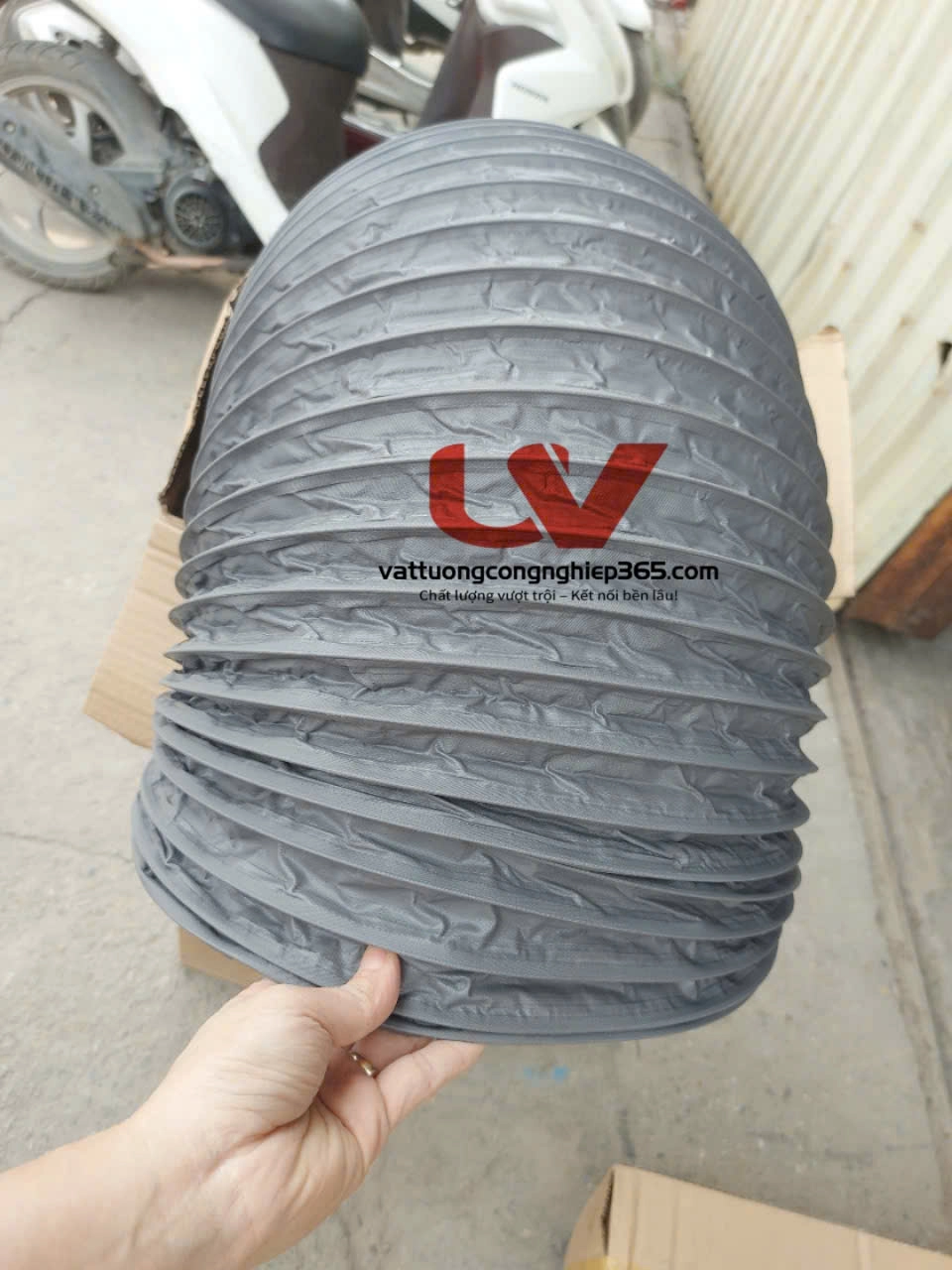 Cung cấp ống dẫn gió mềm quạt hút bụi D450