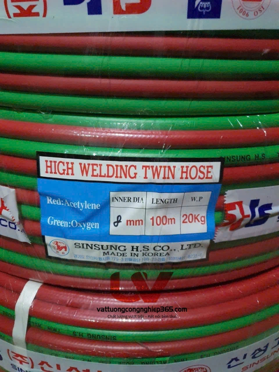 Mua ống dẫn khí oxy gas đôi phi 8mm chính hãng ngay ở đây