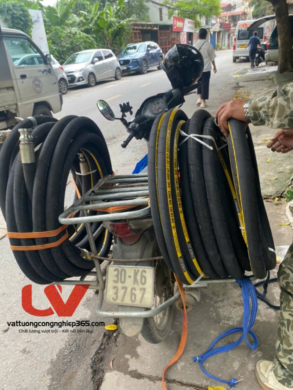 Phân phối ống dây máy phun vữa trát tường chịu mài mòn