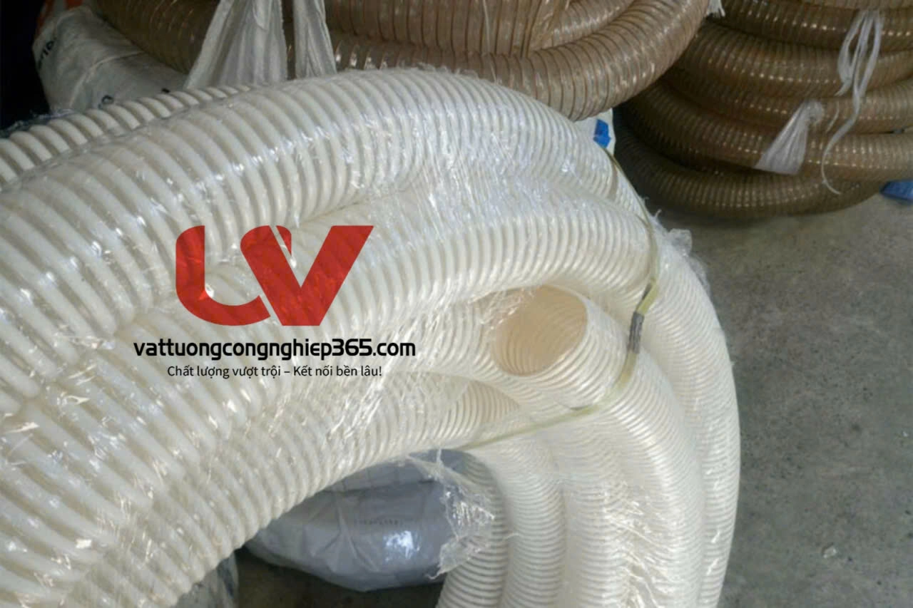 Phân phối ống gân nhựa cổ trâu dùng hút liệu phi 76 