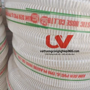 Mua ống gân nhựa PVc D60 hút chân không, dẫn hạt nhựa chính hãng
