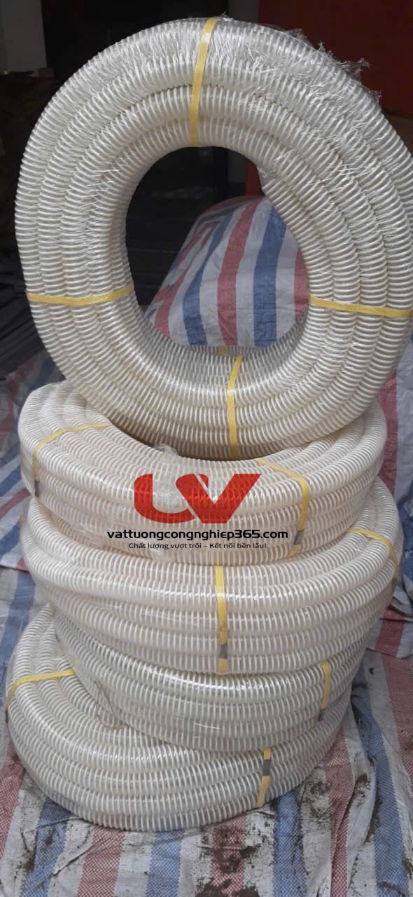 Cung cấp ống gân nhựa trắng D76 hàng cao cấp