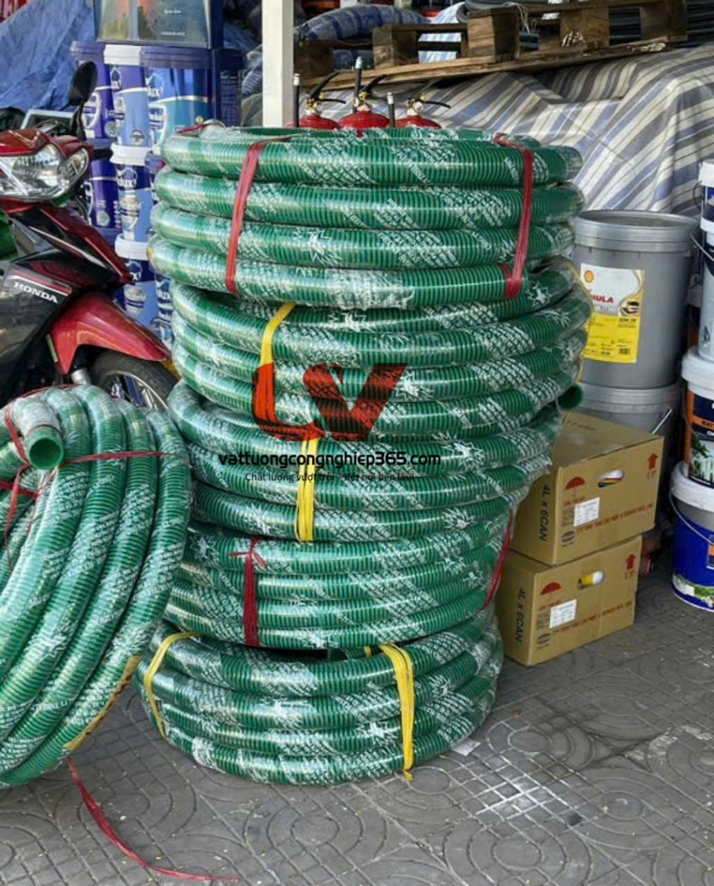 Địa chỉ cung cấp ống gân nhựa xanh D76 uy tín