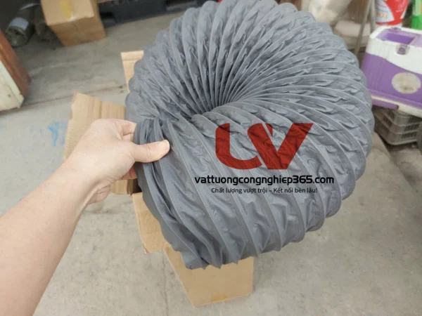 Phân phối ống gió mềm vải D200 chống cháy