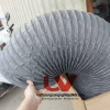 Phân phối ống gió mềm vải D400 dùng lắp quạt thông gió, dẫn khí tươi