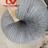 Phân phối ống gió mềm vải D500 lắp quạt thông gió, dẫn khí nóng