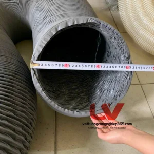 Phân phối ống gió mềm vải chịu nhiệt D400 chống cháy