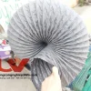 Phân phối ống gió vải mềm D250 lắp quạt thông gió trung tâm thương mại