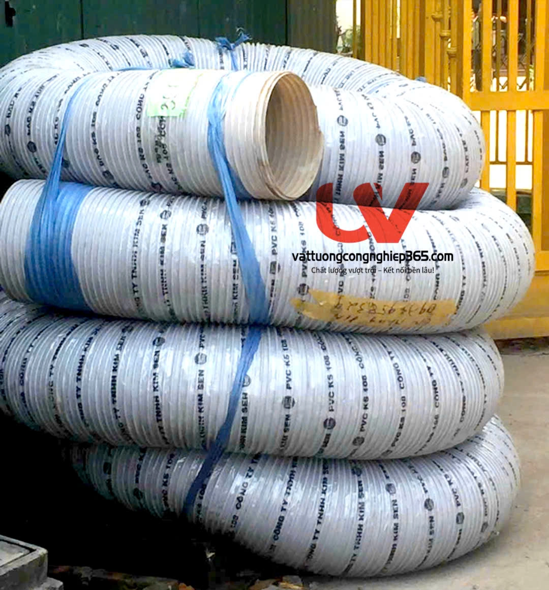 Cung cấp ống hút bụi gân nhựa phi 250 tại Hồ Chí Minh