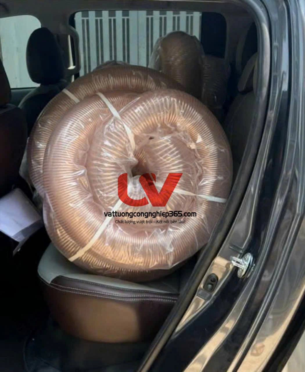 Ống hút bụi lõi đồng D180 dùng lăp máy CNC, máy cưa, máy bào