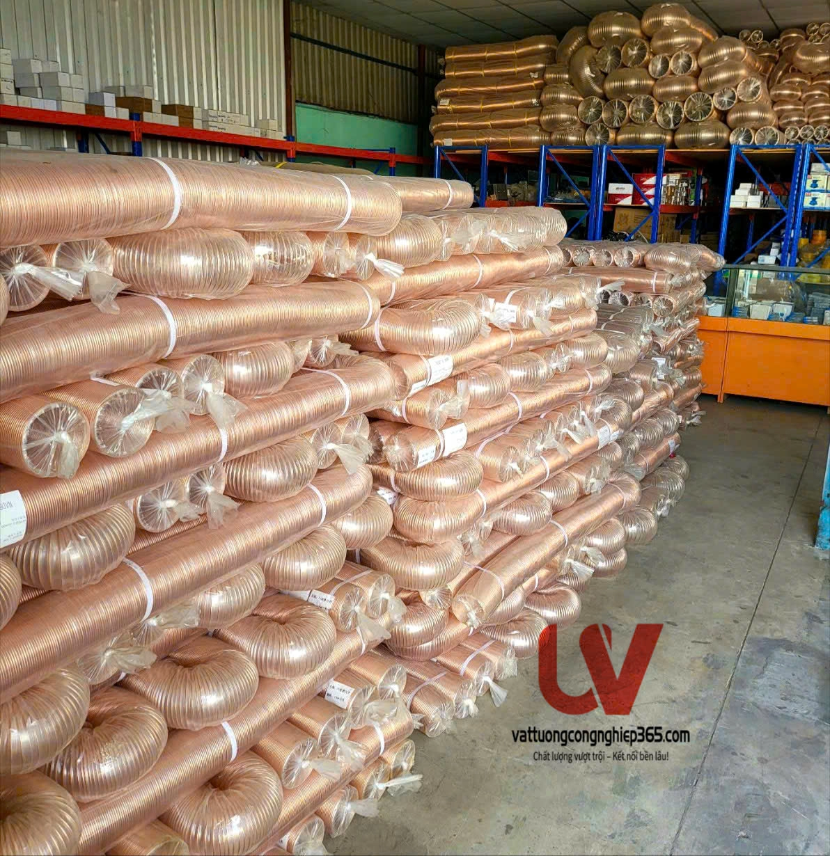 Phân phối ống hút bụi lõi đồng D100