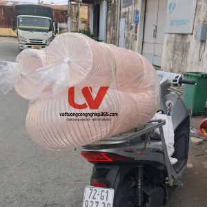 Ống hút bụi lõi đồng phi 300 lắp máy CNC