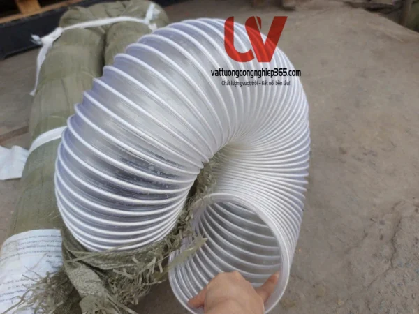 Phân phối ống hút bụi lõi thép D125 tại Hà Nội