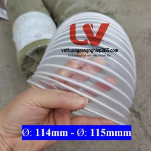 Tổng kho phân phối ống hút bụi lõi thép phi 114 tại Hà Nội