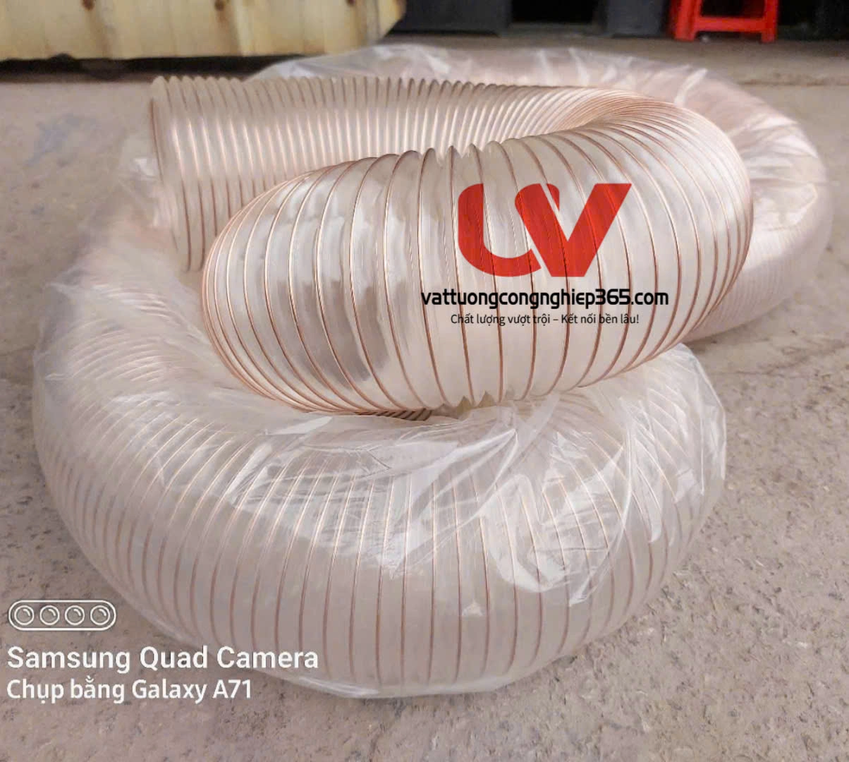 Cung cấp ống hút bụi phi 140 lắp máy CNC