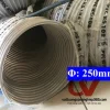 Phân phối ống hút bụi phi 250 lắp quạt hút bụi công nghiệp