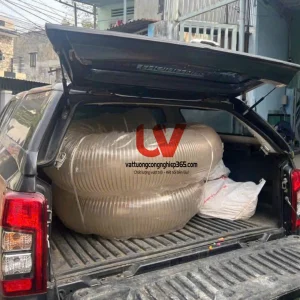 Ống mềm phi 250 lắp máy hút bụi gỗ, bụi xi măng, bụi sợi