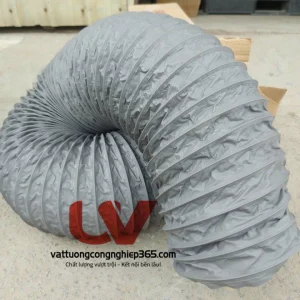 Cung cấp ống gió mềm D100 dùng thông gió, hút bụi vải