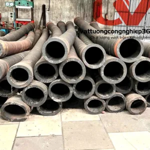 Sản xuất ống cao su lõi thép phi 76 hút nước