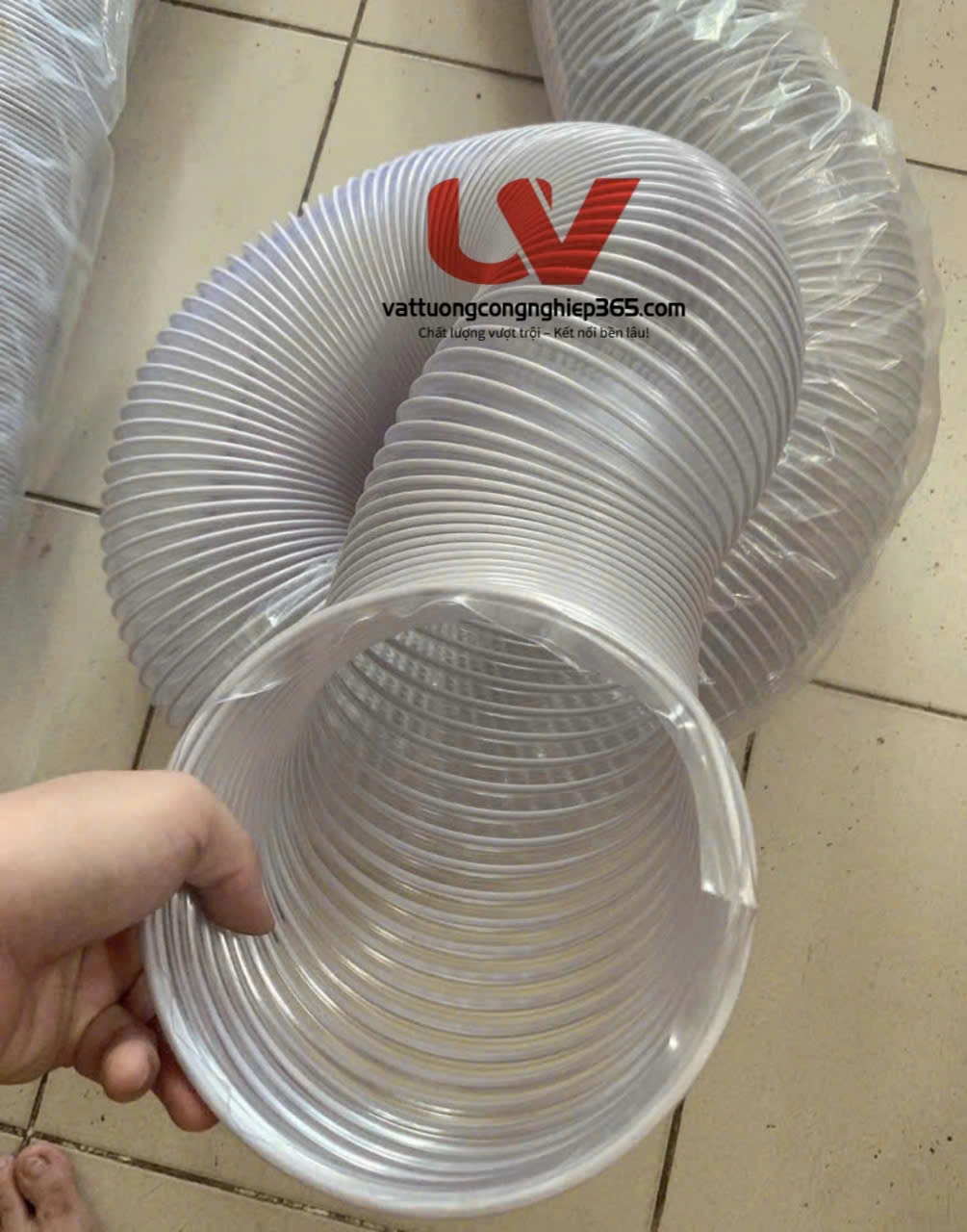 Ống hút bụi lõi phi 150 chuyên dùng lắp máy CNC