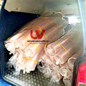 Ống nhựa mềm gân đồng phi 120 dùng lắp máy CNC