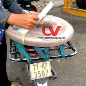 Cung cấp ống mềm lò xo lõi đồng hút bụi phi 125