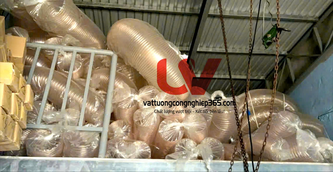 Ống mềm lò xo lõi đồng hút bụi máy CNC