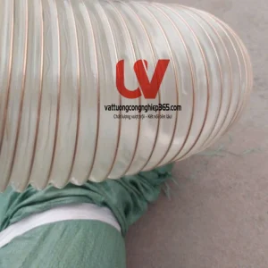 Phân phối ống nhựa ruột gà lắp quạt hút bụi gỗ