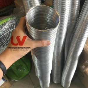 Địa chỉ bán ống nhôm nhún d125 thoát khói bếp uy tín